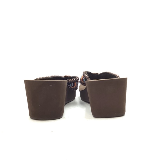 Gypsy Soule Women's Sandals Brown/Mutl Color Swarovski Crystals Size: 11 - Picture 4 of 6